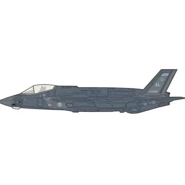 Hobby Master HA4441 1:72 F-35A Lightning II 20-5628, 100th FS, Alabama ANG, Dec 2023 - Miniature Marvels: Airplane Models & Painted Dice* Airplane Model