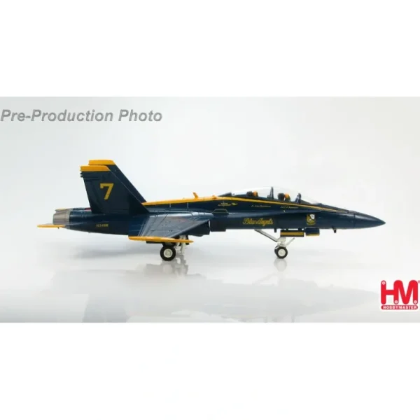 Hobby Master HA3521 1:72 F/A-18D Blue Angels #7 - Miniature Marvels: Airplane Models & Painted Dice* Airplane Model