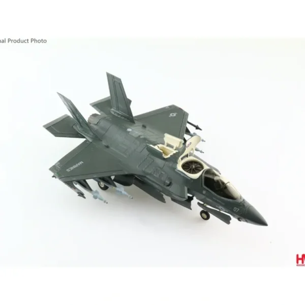 Hobby Master HA4613 1:72 F-35B Lightning II Beast Mode 169608, VMFA-211, US Marines, HMS Queen Elizabeth, Op. FORTIS 2021 - Miniature Marvels: Airplane Models & Painted Dice* Airplane Model