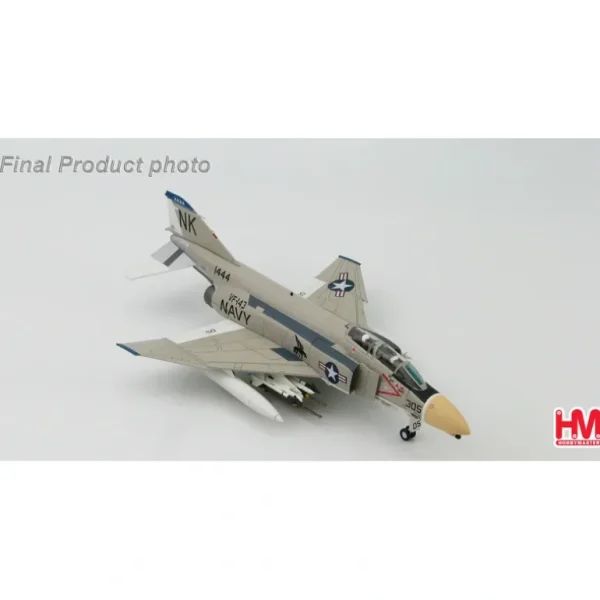 Hobby Master HA1969 1:72 F-4B Phantom II 151444, VF-143, USS Constellation, 1967 - Miniature Marvels: Airplane Models & Painted Dice* Airplane Model