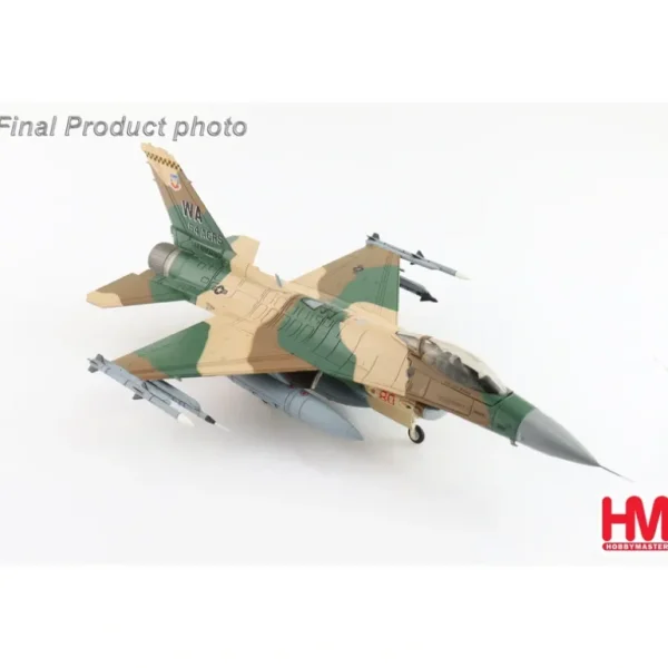 Hobby Master HA38033 1:72 F-16C Block 32 "Lizard" 86-0280, 64th AGRS Commander, 2009-2010 HA38033 - Miniature Marvels: Airplane Models & Painted Dice* Airplane Model