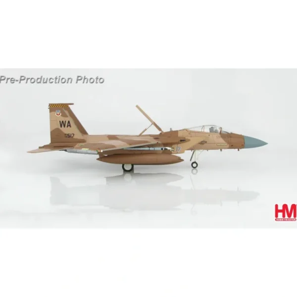Hobby Master HA4557 1:72 F-15C Desert Flanker Scheme - Miniature Marvels: Airplane Models & Painted Dice* Airplane Model