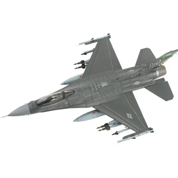 Hobby Master HA38035 1:72 F-16C Fighting Falcon 89-2098, 112th FS, Ohio ANG, Toledo, August 2023 - Miniature Marvels: Airplane Models & Painted Dice* Airplane Model