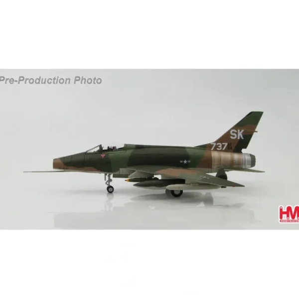 Hobby Master HA2116 1:72 F-100C Super Sabre SK-737 "Miss Mynookie", 188th TFS, New Mexico ANG, Tuy Hoa AB, South Viet Nam, 1968 - Miniature Marvels: Airplane Models & Painted Dice* Airplane Model