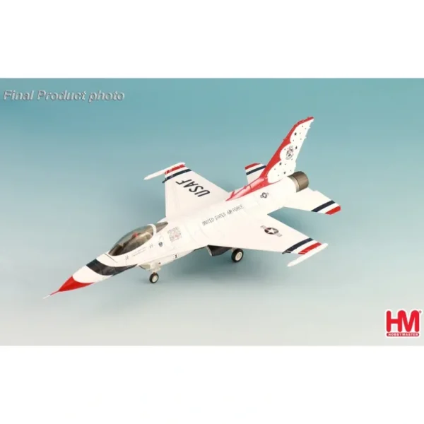 Hobby Master HA38039 1:72 F-16C Thunderbirds No.1 plane, USAF, RIAT 2017 - Miniature Marvels: Airplane Models & Painted Dice* Airplane Model