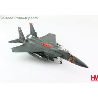 Hobby Master HA4526 1:72 F-15E Eagle USAF 90-0250/MO 391st FS Bold Tigers 366th FW Tiger Meet of Americas Mountain Home AFB 2005 - Miniature Marvels: Airplane Models & Painted Dice* Airplane Model