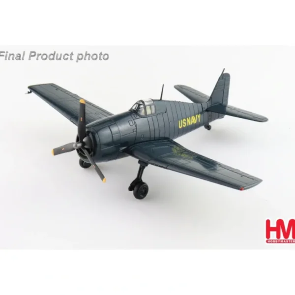 Hobby Master HA1121 1:72 F6F-5 "Blue Angels" US Navy, 1946 (with decals for No.1 to No.4 airplanes) - Miniature Marvels: Airplane Models & Painted Dice* Airplane Model