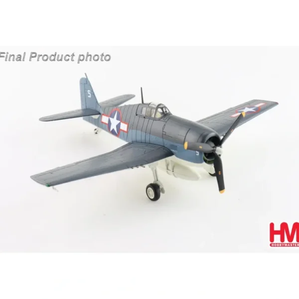 Hobby Master HA1118 1:72 F6F-3 Hellcat Lt. Oscar Chenoweth, VF-38, New Georgia Island, Sept 1943 - Miniature Marvels: Airplane Models & Painted Dice* Airplane Model