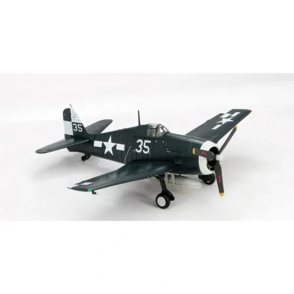Hobby Master HA1110 1:72 F6F-5 Hellcat, VF-17 "Jolly Rogers" USS Hornet (CV-12) 1945 - Miniature Marvels: Airplane Models & Painted Dice* Airplane Model