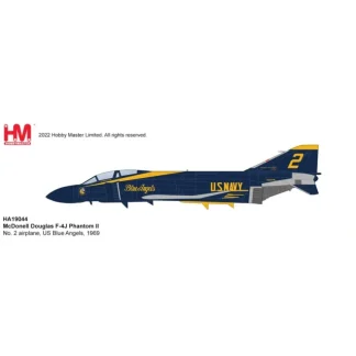 Hobby Master HA19044 1:72 F-4J Blue Angels - Miniature Marvels: Airplane Models & Painted Dice* Airplane Model