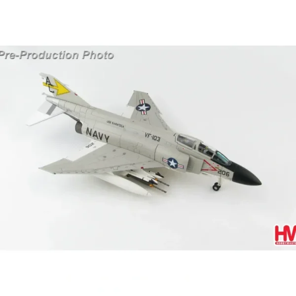 Hobby Master HA19015 1:72 F-4J Phantom II - Miniature Marvels: Airplane Models & Painted Dice* Airplane Model