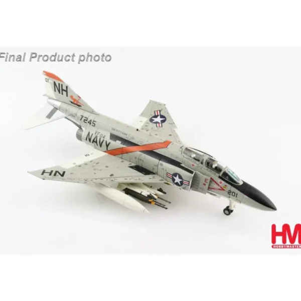 Hobby Master HA19034 1:72 F-4J Phantom II "Mig-21 Killer" - Miniature Marvels: Airplane Models & Painted Dice* Airplane Model