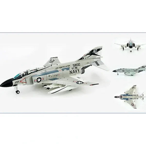 Hobby Master HA1902 1:72 F-4J Phantom II "Show Time 100" - Miniature Marvels: Airplane Models & Painted Dice* Airplane Model