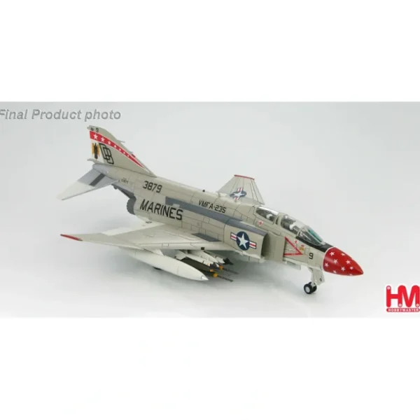 Hobby Master HA1919 1:72 F-4J Phantom II VMFA-235 Death Angels 1975 - Miniature Marvels: Airplane Models & Painted Dice* Airplane Model