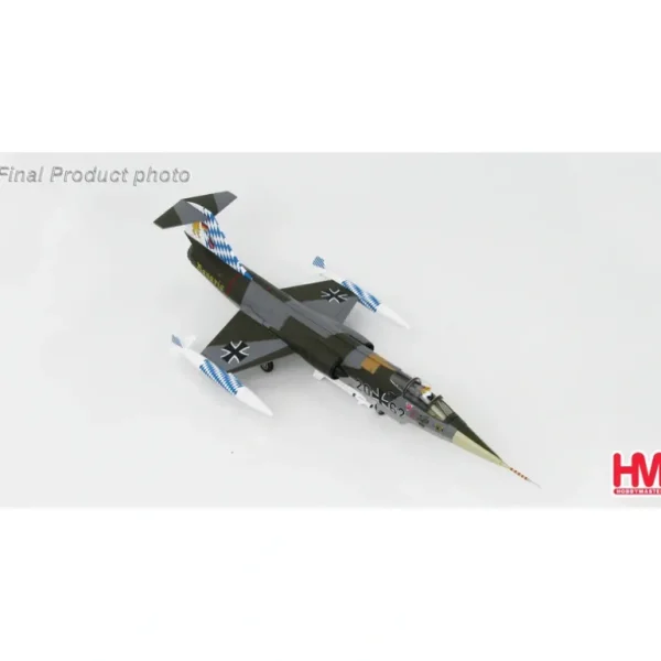 Hobby Master HA1035 1:72 Lockheed F-104G Starfighter "Bavaria" - Miniature Marvels: Airplane Models & Painted Dice* Airplane Model