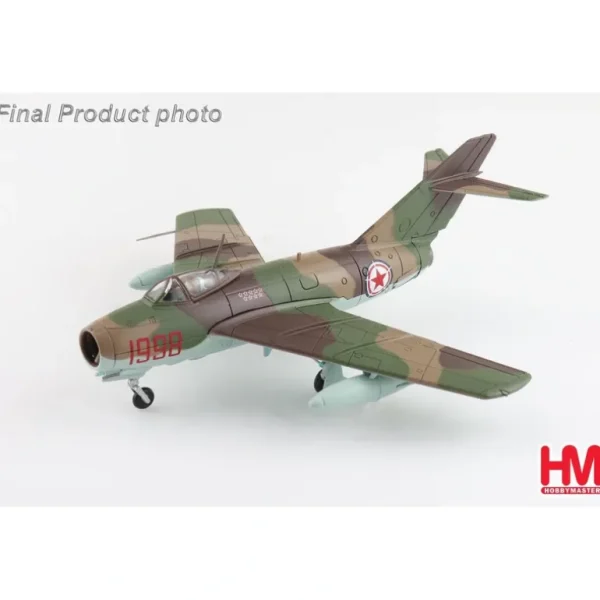 Hobby Master HA2423 1:72 MIG-15bis Red 1998, Maj. Ivanovich Mikhin, 518th IAP, North Korea, May 1953 - Miniature Marvels: Airplane Models & Painted Dice* Airplane Model