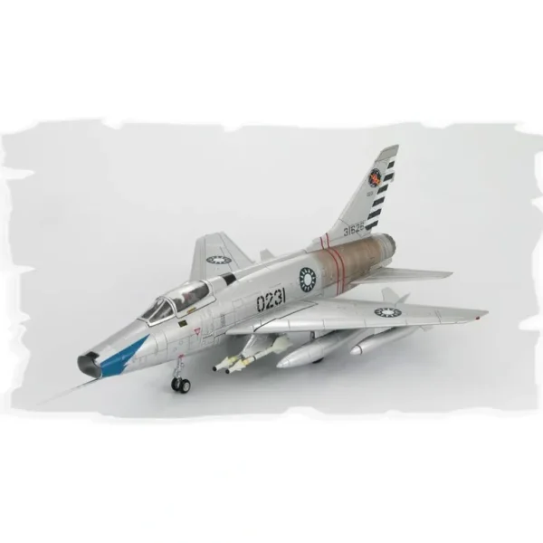Hobby Master HA2104 1:72 North American F-100A Super Sabre RoCAF 455th TFW 1977 - Miniature Marvels: Airplane Models & Painted Dice* Airplane Model