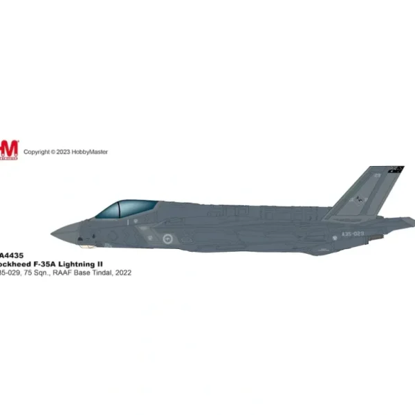 Hobby Master HA4435 1:72 RAAF F-35A 75 Sqn Base Tindal - Miniature Marvels: Airplane Models & Painted Dice* Airplane Model