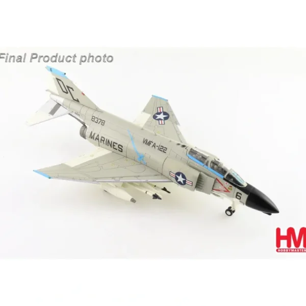 Hobby Master HA19049 1:72 USMC F-4B VMFA-122 DA Nang Air Base. 1986 - Miniature Marvels: Airplane Models & Painted Dice* Airplane Model