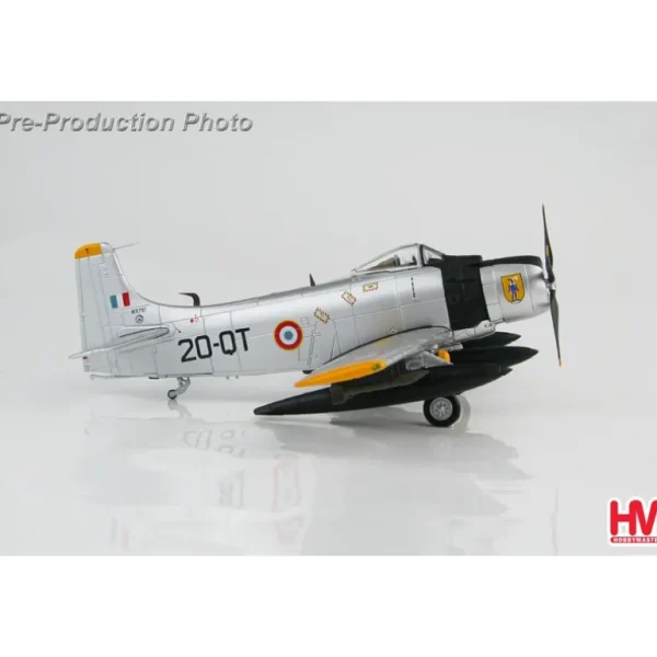 Hobby Master HA2916 AD-4 Skyraider EC-2/20, French Air Force, early 1960s - Miniature Marvels: Airplane Models & Painted Dice* Airplane Model