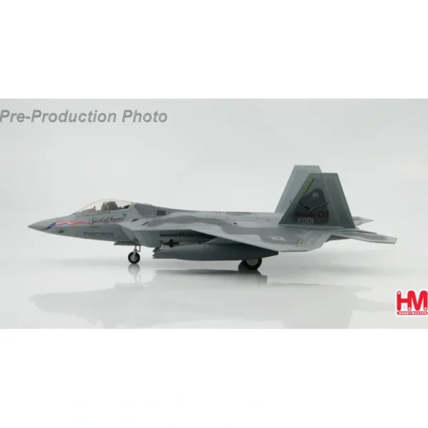 Hobby Master HA2811 F-22A Raptor BuNo. 91-001, "Spirit of America" - Miniature Marvels: Airplane Models & Painted Dice* Airplane Model