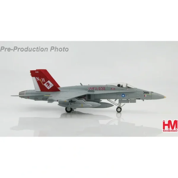 Hobby Master HA3517 F/A-18A+ Hornet VMFA-232, The Red Devils - Miniature Marvels: Airplane Models & Painted Dice* Airplane Model