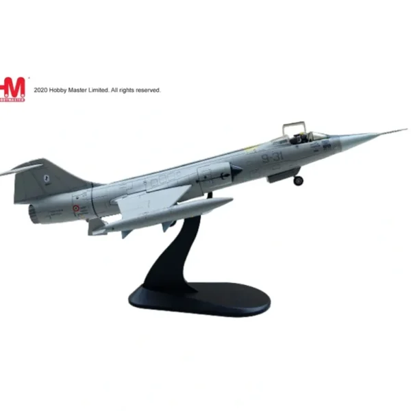 Hobby Master HA1045 F-104S ASA-M Starfighter MM6934/9-31, 10 Gruppo/9 Stormo Grazzanise AB, October 2004 - Miniature Marvels: Airplane Models & Painted Dice* Airplane Model