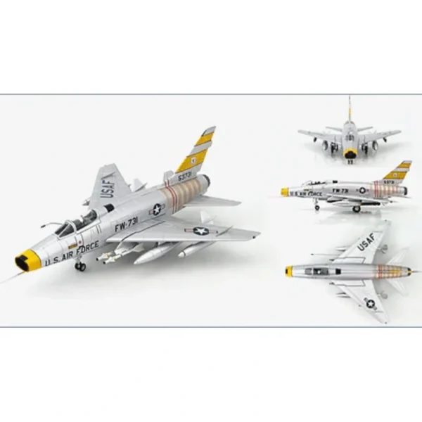 Hobby Master HA2120B 1:72 F-100D Super Sabre 1st Lt. Joe H. Engle, 474th Fighter Day Sqn., 31st TFW, George AFB, August 1958 - Miniature Marvels: Airplane Models & Painted Dice* Airplane Model