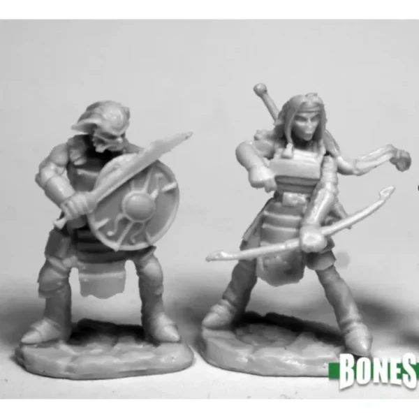 Cheap Hobgoblin Warriors (2): Bones RPR 77476 - Miniature Marvels: Airplane Models & Painted Dice Miniature