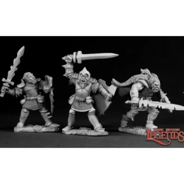 Clearance Hobgoblins (3): Dark Heaven Legends RPR 03040 - Miniature Marvels: Airplane Models & Painted Dice Miniature