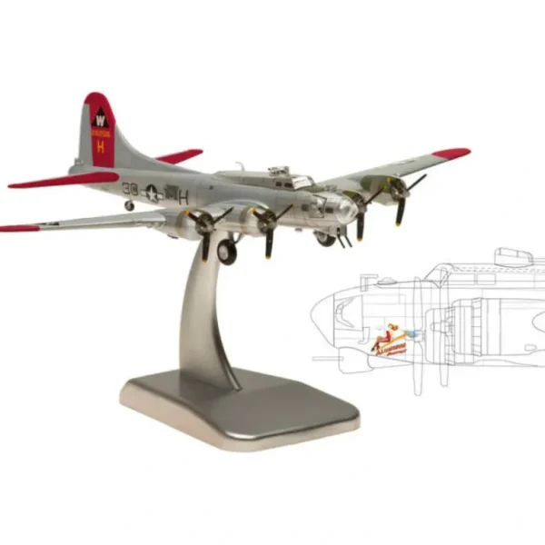 Hogan Wings 1:200 B-17G 5972 - Miniature Marvels: Airplane Models & Painted Dice* Airplane Model