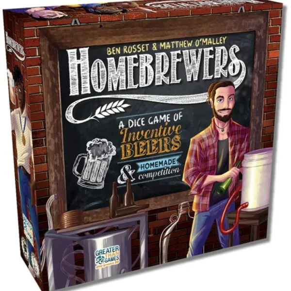 Best Sale Homebrewers GTG HBRW-CORE - Miniature Marvels: Airplane Models & Painted Dice Board Game