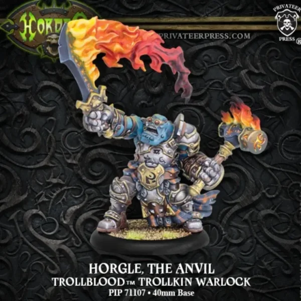 Outlet Horgle the Anvil: Trollbloods - Warlock PIP 71107 - Miniature Marvels: Airplane Models & Painted Dice Miniature