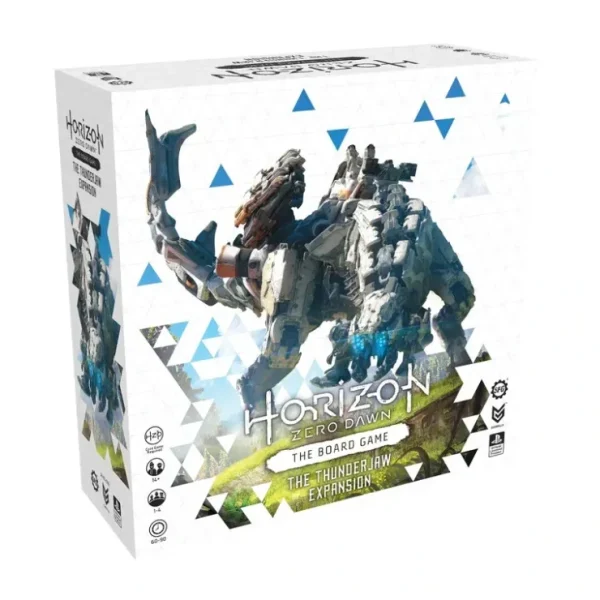 Hot Horizon Zero Dawn: The Thunderjaw Expansion SFL HZD-009 - Miniature Marvels: Airplane Models & Painted Dice Board Game