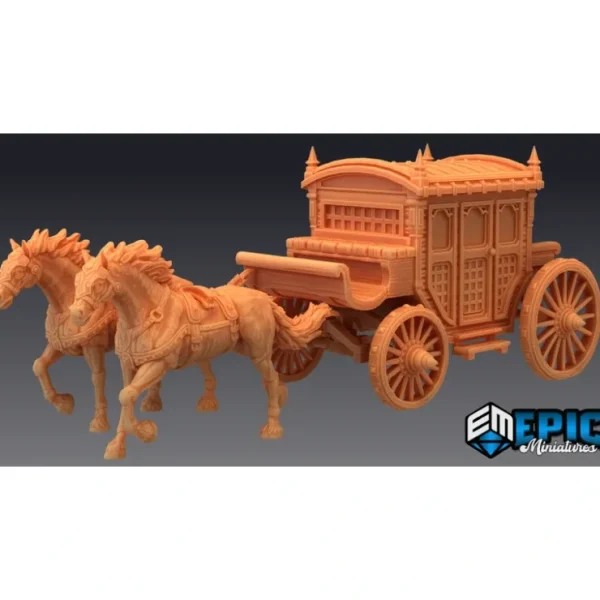 Best Sale Horse-Drawn Carriage - Miniature Marvels: Airplane Models & Painted Dice Miniature