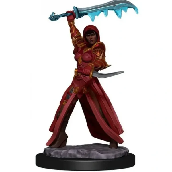 New Human Rogue Female: Premium Figures - D&D Icons of the Realms WZK 93032 - Miniature Marvels: Airplane Models & Painted Dice Miniature