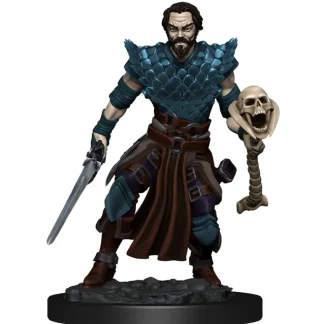 Human Warlock Male: Premium Figures - D&D Icons of the Realms WZK 93024 - Miniature Marvels: Airplane Models & Painted Dice* Miniature
