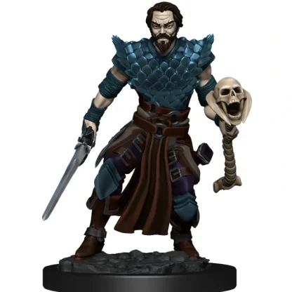 Human Warlock Male: Premium Figures - D&D Icons of the Realms WZK 93024 - Miniature Marvels: Airplane Models & Painted Dice* Miniature