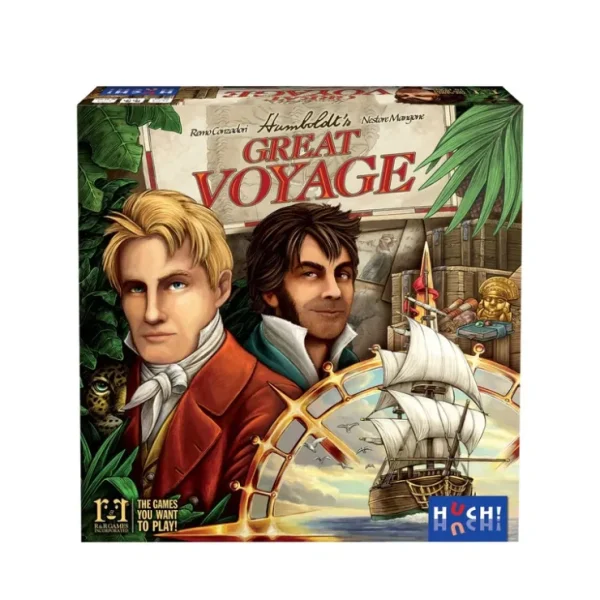 Hot Humboldt's Great Voyage RRG GREAT VOYAGE - Miniature Marvels: Airplane Models & Painted Dice Board Game