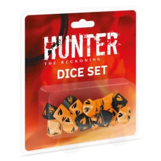 Sale Hunter: The Reckoning 5th Edition RPG - Dice Set RGS 02448 - Miniature Marvels: Airplane Models & Painted Dice Dice