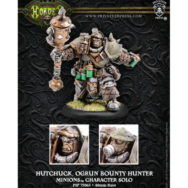 Online Hutchuck, Ogrun Bounty Hunter: Minions - Solo PIP 75063 - Miniature Marvels: Airplane Models & Painted Dice Miniature