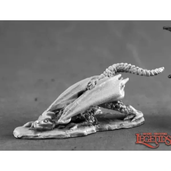 Shop Ice Dragon Hatchling: Dark Heaven Legends RPR 03691 - Miniature Marvels: Airplane Models & Painted Dice Miniature