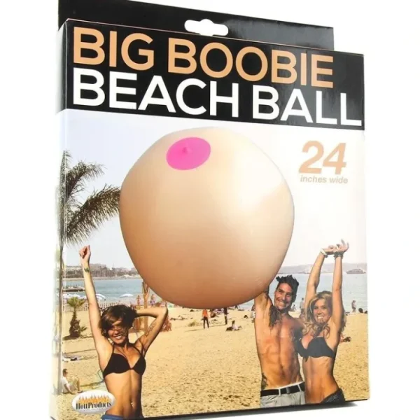 Discount 24" Inch Big Boobie Beach Ball Fun Inflatable Ball - Beach Pool Boob Fun Toy! - Miniature Marvels: Airplane Models & Painted Dice Egpull