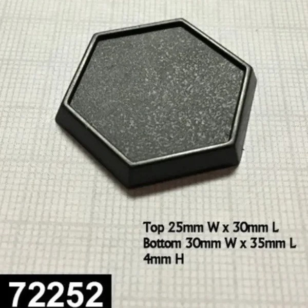 1 Inch Hex Gaming Base (20) RPR 72252 - Miniature Marvels: Airplane Models & Painted Dice* Shop All