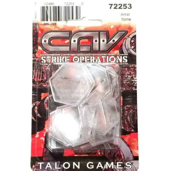 1 Inch Hex Transparent Flight Stand w/ TallFlight Peg (10 Bases, 10 Pegs) RPR 72253 - Miniature Marvels: Airplane Models & Painted Dice* Shop All