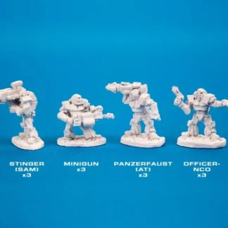 Infantry, PA (Panzerfaust) - CAV: Strike Operations RPR 72249 - Miniature Marvels: Airplane Models & Painted Dice* Miniature