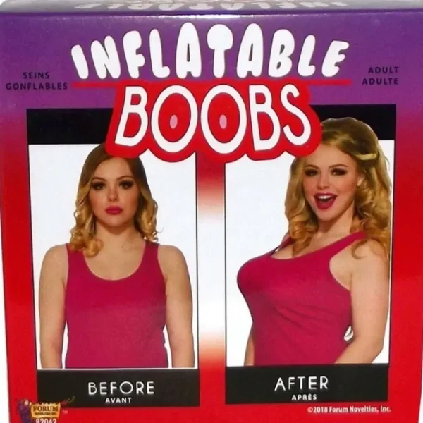 Discount INFLATABLE BOOBS w/ pump! Instant Boobie Bra - Funny Adult Boobie GaG Joke Gift - Miniature Marvels: Airplane Models & Painted Dice Egpull