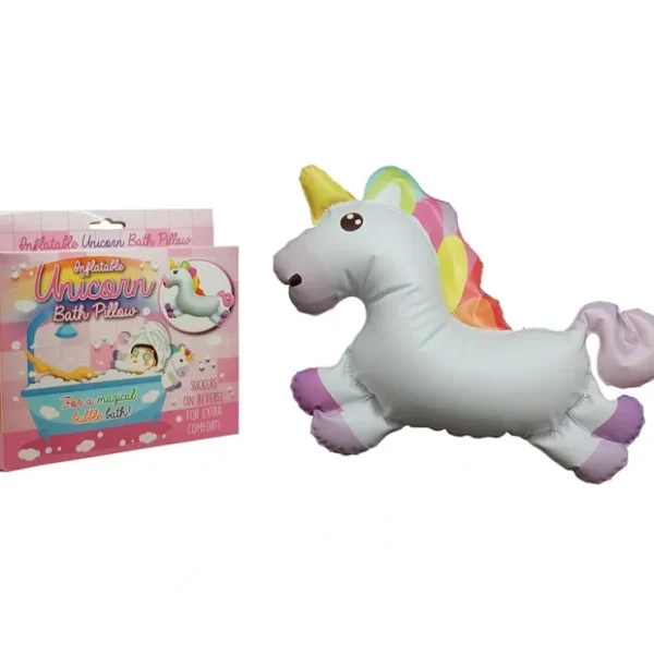 Hot Inflatable Magical Unicorn Bathroom Bathtub Pillow - Child Kid Bubble Bath Fun! - Miniature Marvels: Airplane Models & Painted Dice Egpull