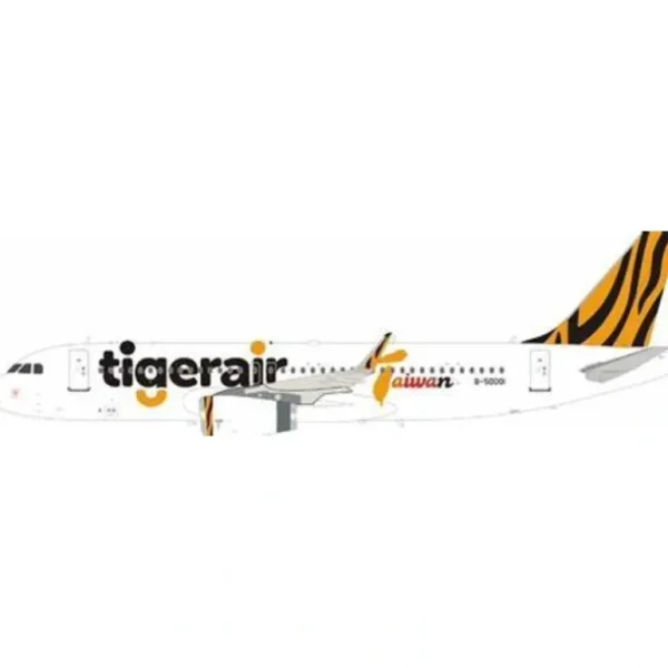 InFlight 200 IF320IT001 1:200 A320-200 Tigerair B-50001 - Miniature Marvels: Airplane Models & Painted Dice* Airplane Model