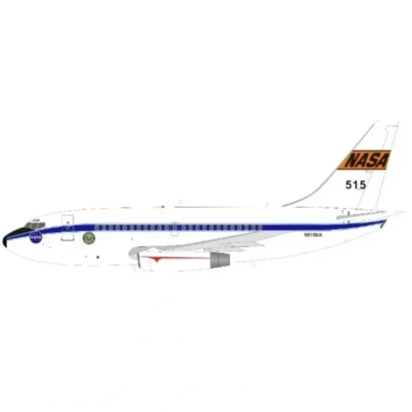 *Inflight IF7311017 1:200 NASA Boeing 737-100 N515NA - Miniature Marvels: Airplane Models & Painted Dice* Airplane Model